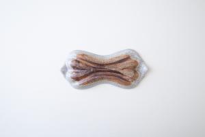 ピーナッツ皿 墨白