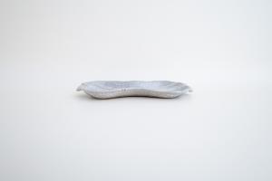 ピーナッツ皿 墨白