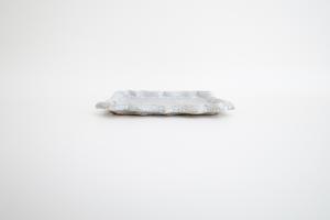 サザエプレート M 墨白