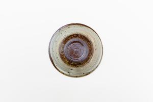黄刷毛 花浅鉢 4寸