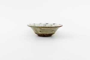 黄刷毛 花浅鉢 4寸