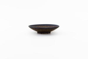 金釉 しのぎ4寸皿