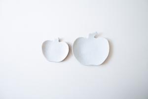 鉄散りんご皿 小