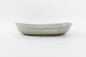長まるボウル L 白