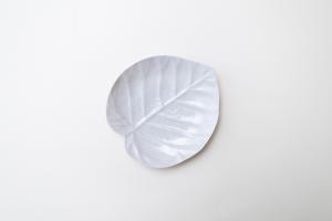 灰青釉 ウンベラータ 六寸皿