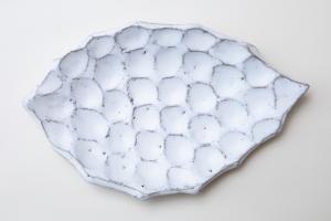 しのぎ 22cm皿 うろこ