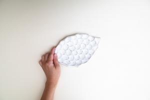 しのぎ 22cm皿 うろこ