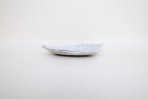 しのぎ 22cm皿 縦縞