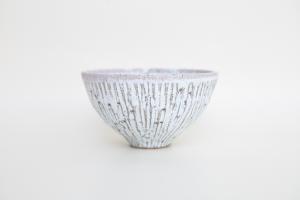 めし碗 しのぎ 縦縞