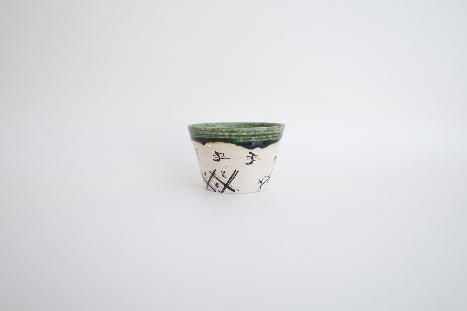 織部 蕎麦猪口 F