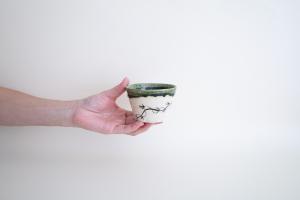 織部 蕎麦猪口 F
