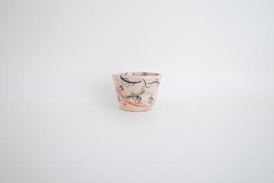 弥七田織部 蕎麦猪口 F