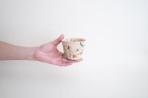 弥七田織部 蕎麦猪口 G