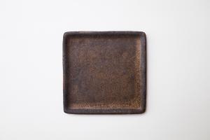 鉄sabi 四角小皿