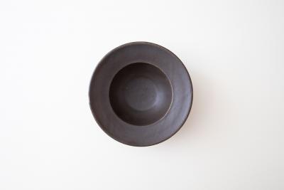 錆釉リムボウル 大