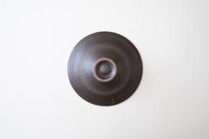 錆釉リムボウル 大