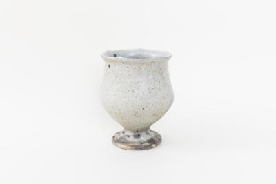 青灰 輪花サワーカップ
