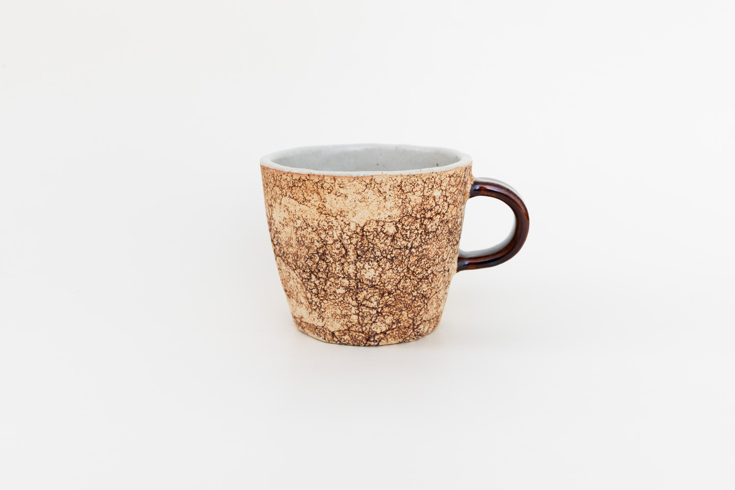 コルク面取マグ M 茶