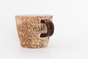 コルク面取マグ M 茶