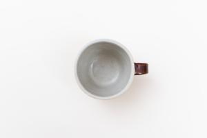 コルク面取マグ M 茶