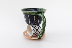 織部 珈琲碗 D