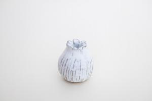 ミニ花入れ しのぎ 縦縞