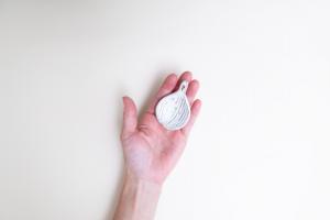 豆さじ しのぎ 縦縞