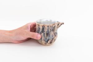 黒流×シルバー 酒器セット