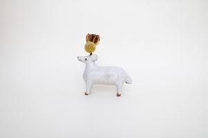 動物の一輪挿し