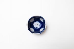 青色 耳付き CORONボウル リンゴ