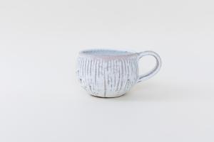コーヒーカップ しのぎ 縦縞