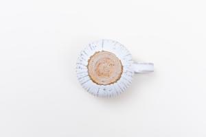 コーヒーカップ しのぎ 縦縞