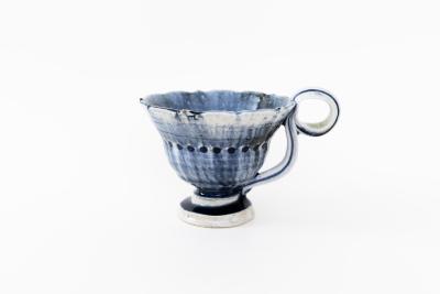 灰釉呉須 マグカップ A