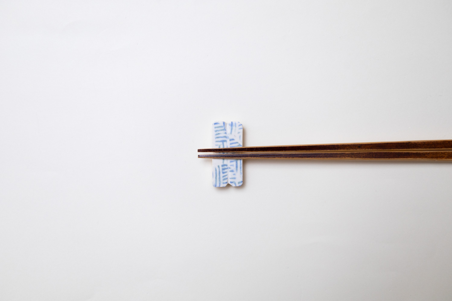 呉須 象嵌 はしおき A