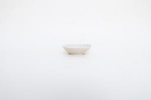 灰琥珀釉 菊小鉢