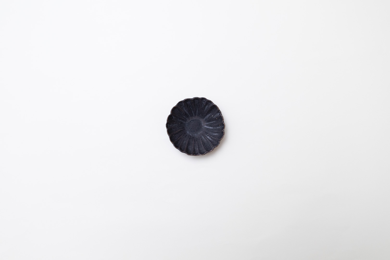 黒sabi マーガレットプレート 小