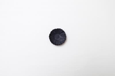 黒sabi マーガレットプレート 小