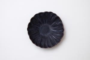 黒sabi マーガレットプレート 小