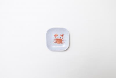 豆皿 カニ C