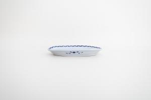 楕円小皿 プロレス(ドロップキック)