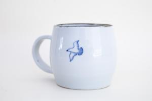 丸マグカップ(波乗り)