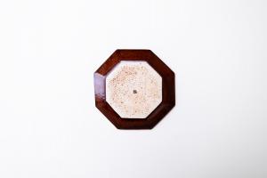 飴釉 八角取皿