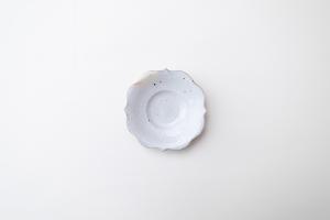 鉄散 茶托(彫刻)