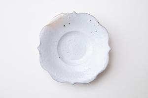 鉄散 茶托(彫刻)