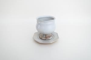 鉄散正八角皿 4寸