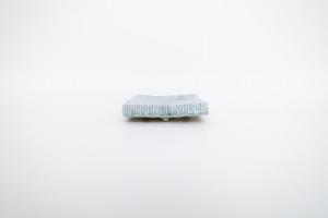 灰釉印刻板皿 中 E