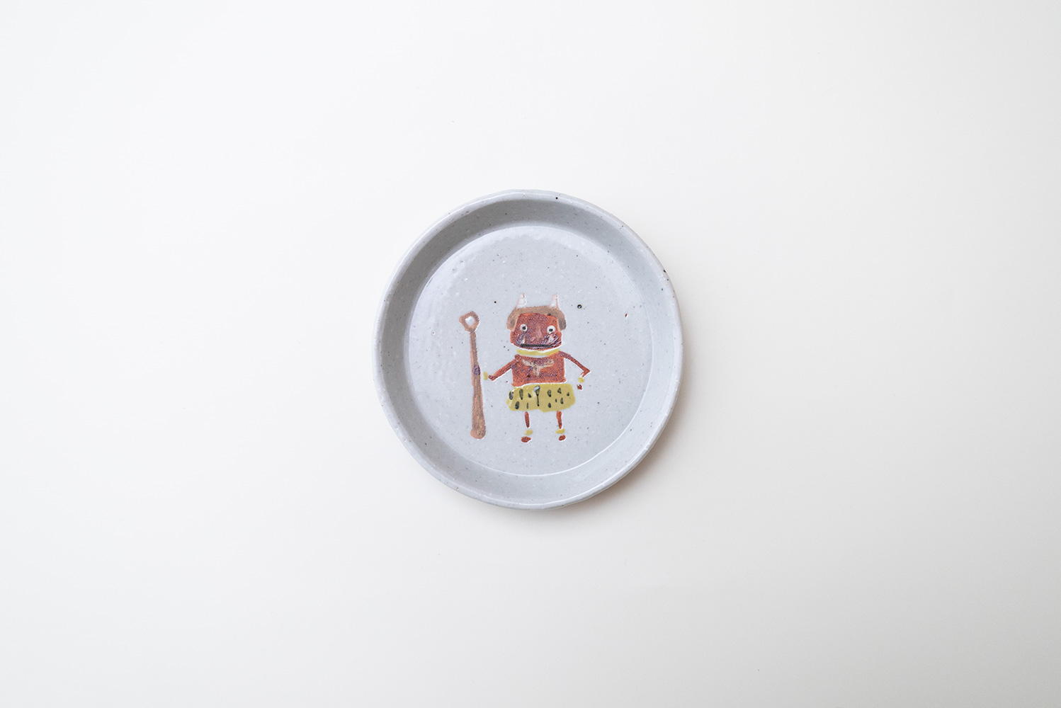 月見皿 (オニ) B