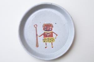 月見皿 (オニ) B