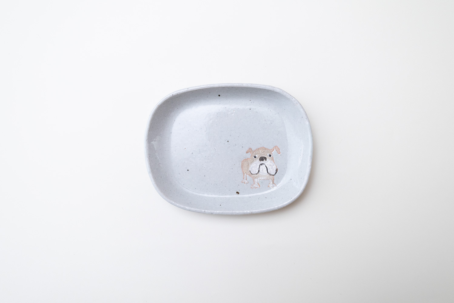 おだんご皿 (ブルドック)