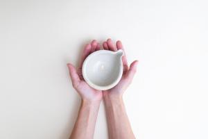 鉄散 片口ボウル 豆